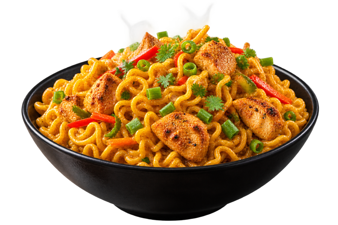 Chicken noodles