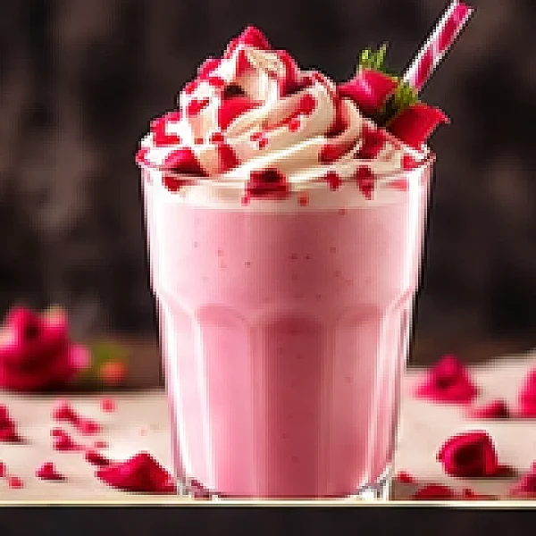 Rose Milk Shake