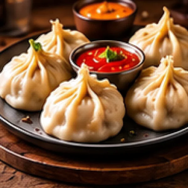 Steam Paneer Momos