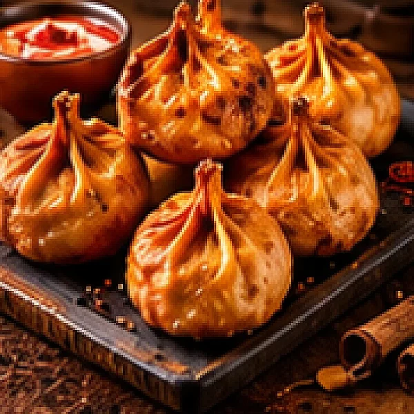 Fried Veg Momos